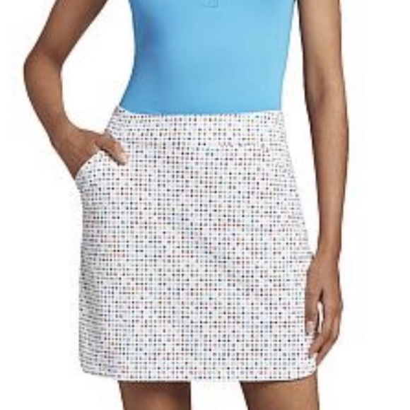 Peter Millar Alice Performance Petal Hem Golf Athletic SkortMEDIUM NWT